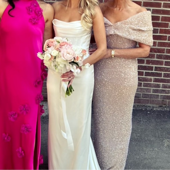 Rachel Gilbert sequin gown - Picture 3 of 5